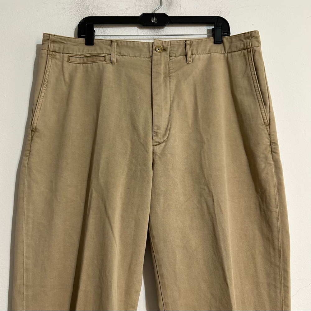 Alex Mill Vintage Washed Straight Leg Chino Pants Faded Khaki Size 38L - Picture 4 of 11